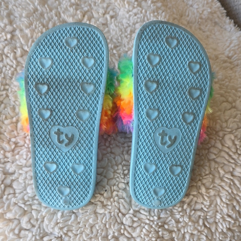 Ty Multicolor Owl Kids Slippers - Picture 2 of 3